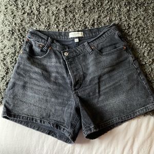 Abercrombie Curve Love High Rise Dad Shorts
